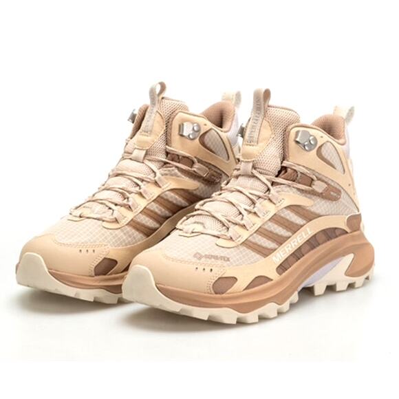 Merrell Women's Brown Moab Speed 2 Mid GTX Hiking Shoes Size 7 - Picture 1 of 11